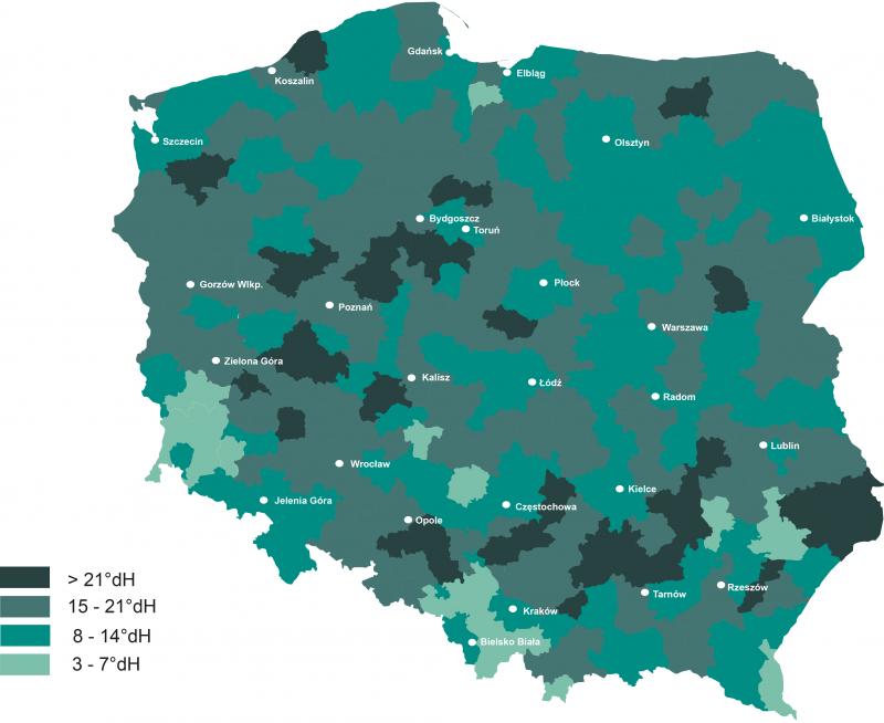 mapa twardosci ogolna ecowater